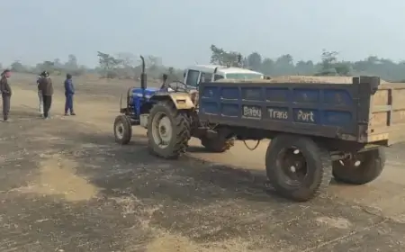 Jamshedpur Rural Illegal Sand Mining: प्रशासन का कड़ा अभियान, बालू माफिया में हड़कंप