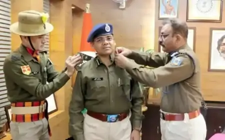 Jharkhand Police Promotion: सुनील भास्कर को पुलिस महानिरीक्षक (आईजी) पद पर प्रोन्नति, जानिए कैसे बढ़ा उनका कद!