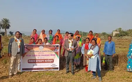 Jamshedpur Visit: कृषि योजनाओं का हुआ व्यापक निरीक्षण, किसानों को मिला सशक्त बनाने का मौका