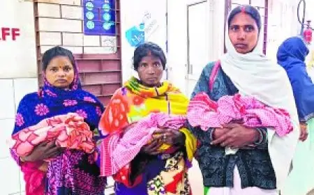 Dhanbad News: महिला ने एक साथ तीन बच्चों को दिया जन्म, जानें कैसे हुआ यह चमत्कार!