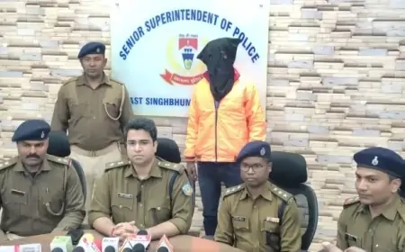 Jamshedpur Arrest: टोनी सिंह हत्याकांड में नया खुलासा, पुलिस ने हथियार के साथ आरोपी को दबोचा
