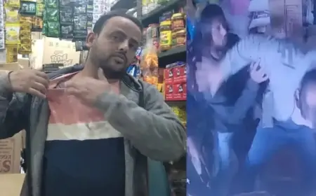 Jamshedpur Attack: मामूली विवाद पर जनरल स्टोर संचालक पर हमला, CCTV में कैद घटना