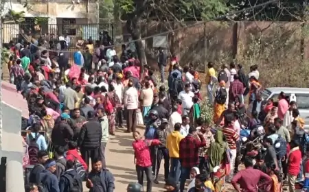 Jamshedpur Exam: बहरागोड़ा नवोदय विद्यालय प्रवेश परीक्षा में 957 परीक्षार्थी उपस्थित, जानें क्या था परीक्षा का माहौल!