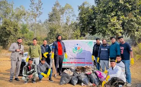 Jamshedpur News: साथनाला डैम डोबो में ईया फाउंडेशन और टाटा स्टील का स्वच्छता अभियान, पर्यावरण संरक्षण की दिशा में महत्वपूर्ण कदम