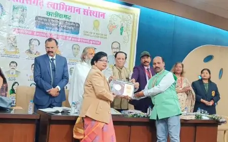 Bilaspur Environmentalist : Bilaspur सिटी में पर्यावरण संरक्षण पर 'राधे राधे' को मिला गोल्डन बुक आफ वर्ल्ड रिकॉर्ड
