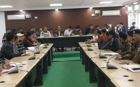 Nawada: 26 जनवरी की तैयारी को लेकर बड़े आयोजन की समीक्षा बैठक