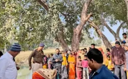 Nawada: आहर में डूबने से वृद्ध महिला की मौत, परिजनों ने शव का पोस्टमार्टम कराने से किया इंकार