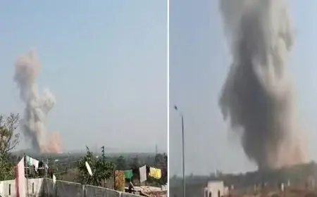 Nagpur Ordnance Factory Blast : नागपुर के पास ऑर्डनेंस फैक्ट्री में बड़ा धमाका: 6 लोगों की मौत की आशंका, क्या सुरक्षा मानकों पर उठेगा सवाल?
