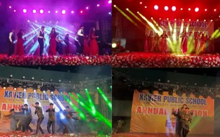 Jamshedpur Celebration: जेवियर पब्लिक स्कूल का वार्षिकोत्सव बना यादगार, स्टूडेंट ऑफ द ईयर ने सबका दिल जीता