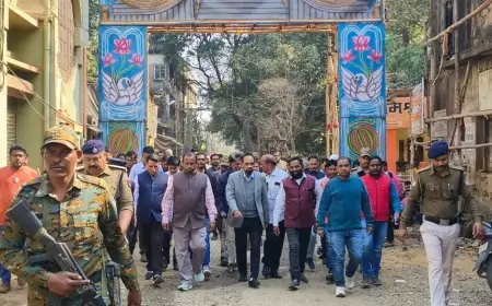 Kharagpur Inspection News: रेल अधिकारियों के साथ MP का खास निरीक्षण, यात्रियों के लिए नई सौगात की तैयारी!
