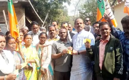 Jamshedpur BJP Membership Drive :  भाजपा गोलमुरी मंडल ने चलाया वृहद सदस्यता अभियान, पूर्व मुख्यमंत्री रघुवर दास ने किया सक्रिय हिस्सा!