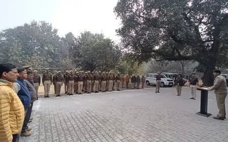 Gorakhpur Tribute: पुलिस कार्यालय में शहीद दिवस पर महात्मा गांधी और वीर सपूतों को श्रद्धांजलि!