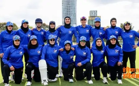 Afganistan Women Cricket : तीन साल बाद मैदान पर खेलती  नज़र आईं अफगानिस्तान की महिला क्रिकेट टीम, पहले ही मैच में मिली हार