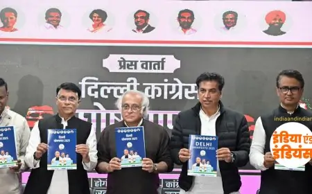 Delhi Election congress declared to Manifesto:  दिल्ली चुनाव में कांग्रेस ने जारी किया घोषणा पत्र, बिजली ,पानी और सिलेंडर का चला दांव
