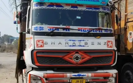 Jamshedpur Highway: ओवरलोड ट्रक की जांच में पकड़! डीटीओ का अभियान जारी