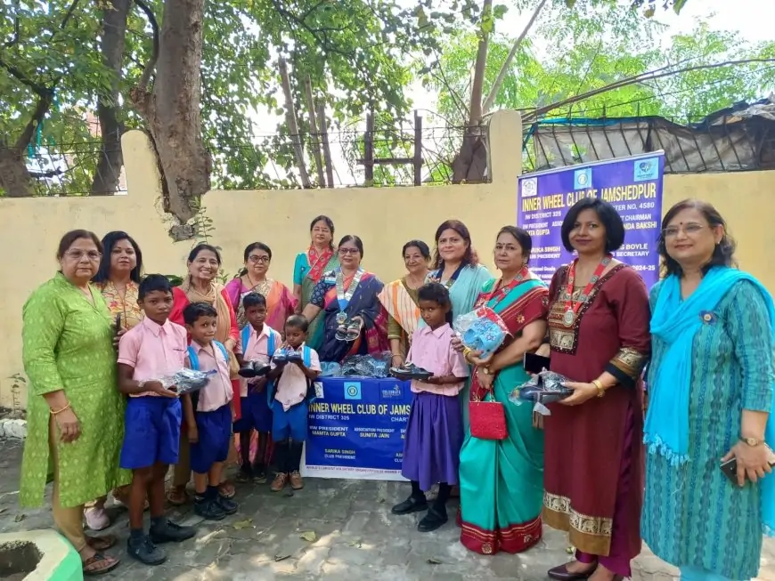 Jamshedpur Inner Wheel Club: बेलडीग्राम का उत्क्रमित विद्यालय बना "हैप्पी स्कूल", जानिए क्या हैं इस पहल के खास पहलू