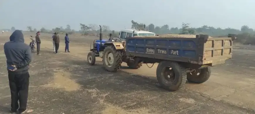 Jamshedpur Rural Illegal Sand Mining: प्रशासन का कड़ा अभियान, बालू माफिया में हड़कंप