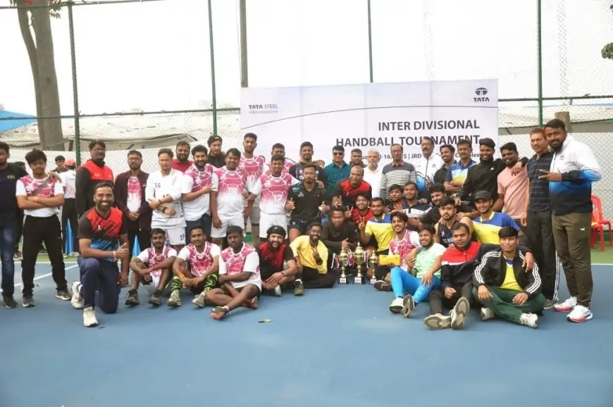 Jamshedpur Sports: टाटा स्टील इंटर-डिवीजनल हैंडबॉल टूर्नामेंट का धमाकेदार समापन!