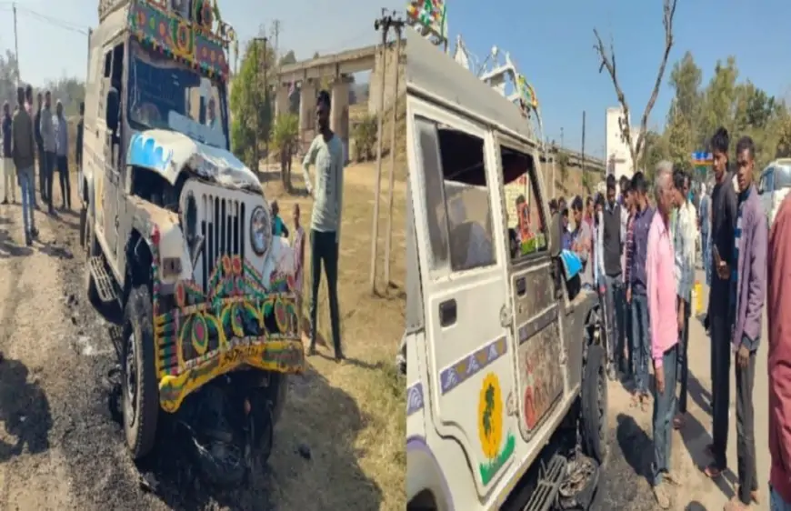 Lohardaga Accident : पिकअप की मौत बनकर दौड़, 2 की मौत, 2 घायल! जानिए पूरा मामला