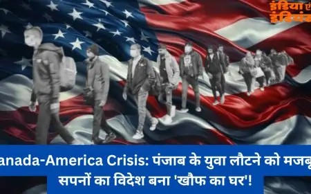 Canada-America Crisis: पंजाब के युवा लौटने को मजबूर, सपनों का विदेश बना 'खौफ का घर'!
