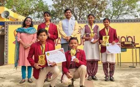 Baharagoda Competition: अंतर-विद्यालय प्रतियोगिता में डी.ए.वी. पब्लिक स्कूल का शानदार प्रदर्शन, छात्रों ने जीते कई पुरस्कार!