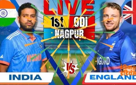 Nagpur ODI: भारत के सामने 249 रनों का चुनौतीपूर्ण लक्ष्य, इंग्लैंड का मध्यक्रम धराशायी