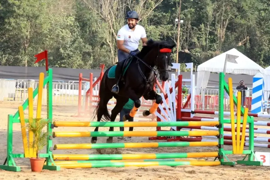 Jamshedpur Horse Show: घुड़सवारी के दौरान रोमांचक मुकाबले, युवा घुड़सवारों ने दिखाए हैरतअंगेज कारनामे!