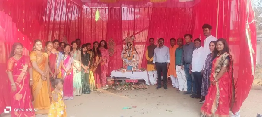 Potka Saraswati Puja: पोटका के तारा पब्लिक स्कूल में धूमधाम से मनाई गई सरस्वती पूजा, बच्चों और शिक्षकों का जोश!