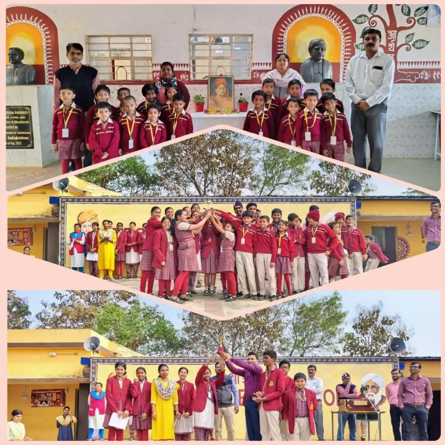 TPS DAV Public School में महर्षि दयानंद की जयंती पर हुआ शानदार CCA एक्शन अवार्ड 2024-25!