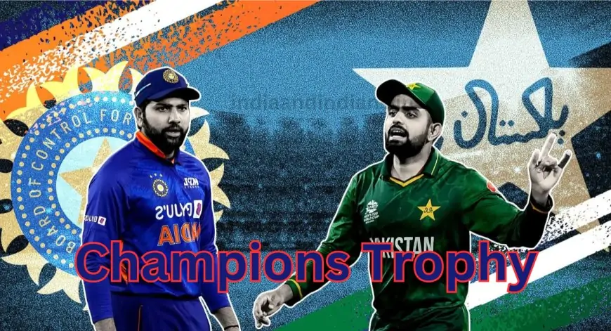 Indiavs Pakistan Champions Trophy : भारत-पाकिस्तान महामुकाबला! क्या टीम इंडिया चैंपियंस ट्रॉफी 2025 में पाक को फिर हराएगी?