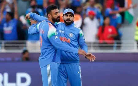 IND vs NZ चैंपियंस ट्रॉफी 2025: भारत ने न्यूजीलैंड को 44 रनों से हराकर सेमीफाइनल में बनाई जगह, ऑस्ट्रेलिया से होगा महामुकाबला।