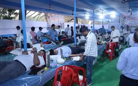Jamshedpur Blood Donation: टाटा मोटर्स यूनियन का महा रक्तदान शिविर, रिकॉर्ड 2906 यूनिट रक्त संग्रहित!
