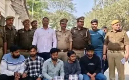 Gorakhpur Extortion: माफिया का भाई बनकर मांगी 1 करोड़ रंगदारी, कार पर चली गोली, 5 गिरफ्तार!