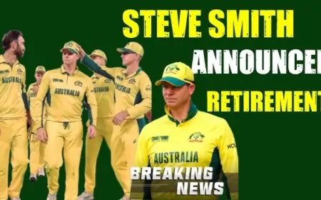 Australia Retirement Shock: स्टीव स्मिथ ने वनडे क्रिकेट को कहा अलविदा, जानिए क्यों लिया बड़ा फैसला!