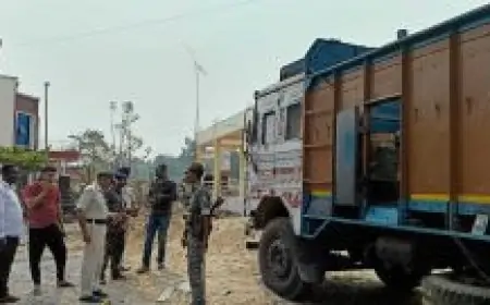 Galudih Diesel Theft: 10 चक्का ट्रक में चल रहा था बड़ा खेल, हथियार-डीजल के साथ पुलिस ने पकड़ा!