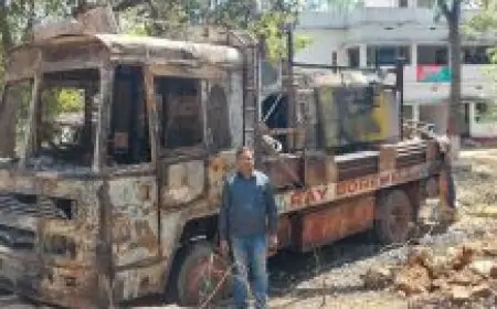 Forest Fire: 4 साल से जब्त गाड़ी रहस्यमय तरीके से जल गई, मालिक ने वन विभाग पर उठाए सवाल!