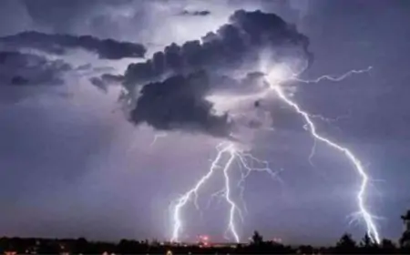Jharkhand Weather Alert: झारखंड में 16 जिलों में भारी बारिश और वज्रपात का अलर्ट, मौसम विभाग ने जारी की चेतावनी!