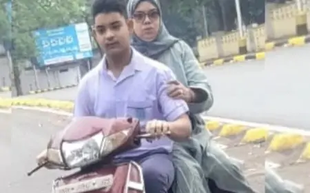 Jamshedpur Traffic Checking Accident : ट्रैफिक पुलिस की चेकिंग देख महिला खुद गाड़ी से गिरी, ICU में भर्ती!