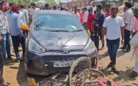 Giridih Accident: स्कूल से लौट रहीं 5 छात्राएं कार की चपेट में, मची अफरा-तफरी!