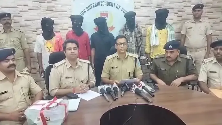 Jamshedpur Action: बर्मामाइंस में पुलिस का बड़ा ऑपरेशन, हथियारों संग 5 गिरफ्तार