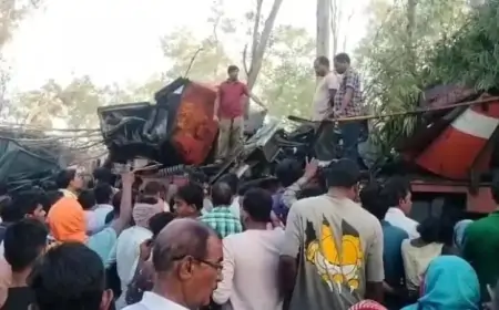 Sahibganj Accident: झारखंड में रेल हादसे से मचा हड़कंप, दो मालगाड़ियों की भीषण टक्कर में 3 की मौत