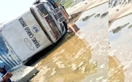 Barkatha Accident: शादी से लौट रही मां-बेटे की दर्दनाक मौत, GT रोड बना काल