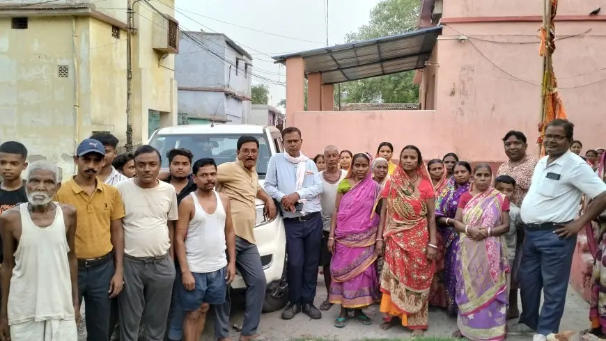 Barari Blasting : 100 साल पुराने शिव मंदिर की छत टूटी, कोलियरी प्रबंधक बंधक