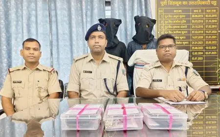 Jamshedpur Theft Case : एमजीएम अस्पताल के पास बंद घर से चोरी, पुलिस ने दो शातिर गिरफ्तार किए