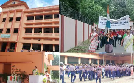 Independence Day Celebration : लेडी इंद्र सिंह विद्यालय में स्वतंत्रता दिवस का भव्य आयोजन