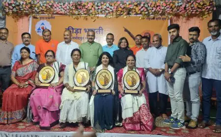 Kreeda Bharti Jamshedpur : क्रीड़ा भारती जमशेदपुर ने जीजामाता सम्मान समारोह 2025 में अंतरराष्ट्रीय खिलाड़ियों की माताओं को किया सम्मानित