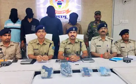 Palamu Crime   : राहुल सिंह गैंग के 4 अपराधी गिरफ्तार, ऑस्ट्रेलिया निर्मित पिस्टल और 50 कारतूस बरामद