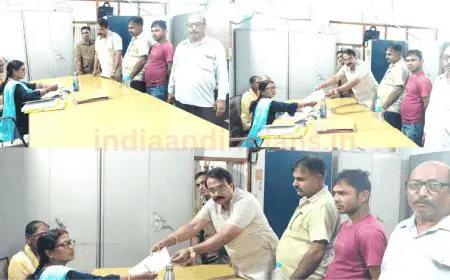 Bhojpur Coloney Issue :  आम आदमी पार्टी के नेता ने जमशेदपुर की न्यू भोजपुरी कॉलोनी में बिजली समस्या का लिया जायजा