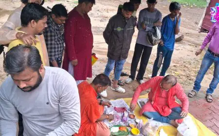 Durga Puja : Baridih Students Club  के भव्य भूमि पूजन ने बारिश को दरकिनार कर समुदाय को दिव्य उत्सव में एकजुट किया!