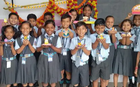 Jamshedpur Ganpati Celebration : जेवियर पब्लिक स्कूल में गणेश चतुर्थी उत्सव धूमधाम से मनाया गया, बच्चों ने दी मनमोहक प्रस्तुतियाँ